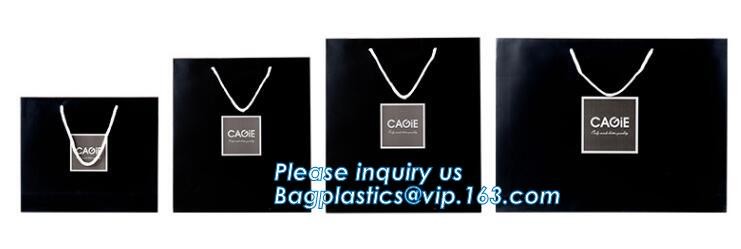 Flower carrier bag with different color customized pot plants kraft paper bag with handle,stamping logo fancy paper flow