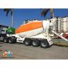 Buy cheap CCC Dry Bulk 3 Axles Mixer 68m3 Bulk Cement Semi Trailer Genron brand from wholesalers