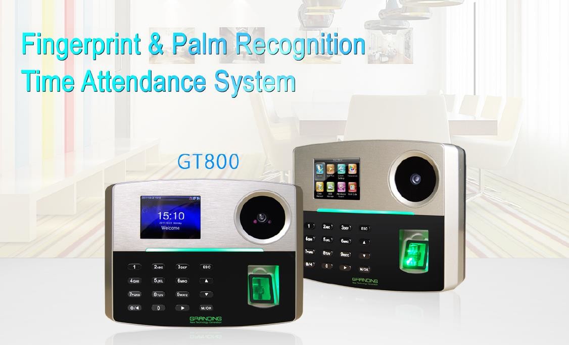 Internal POE Sim Card Android Fingerprint Attendance Device With Palm Recognition