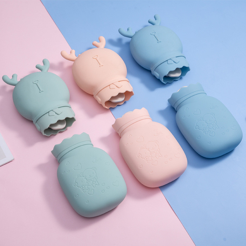 Colorful 2L Hot Water Bottle Tasteless Hot Compress and Cold Therapy for Headaches Cramps and Muscle Pain Relief