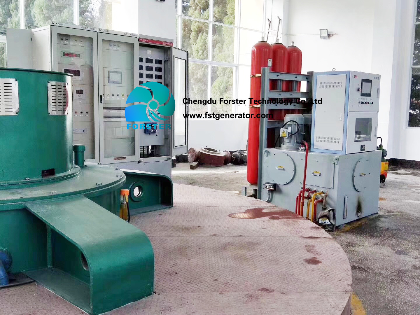 Hydraulic Propeller Turbine 100KW Kaplan Turbine Generator For Low Head HPP
