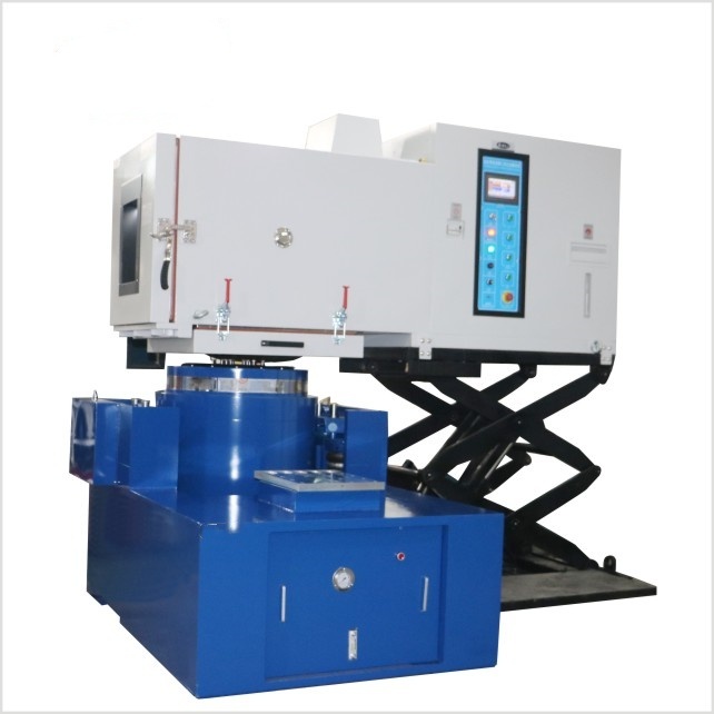 Vertical Vibration Test Machine with Environmental Chamber 20kN 800x800mm