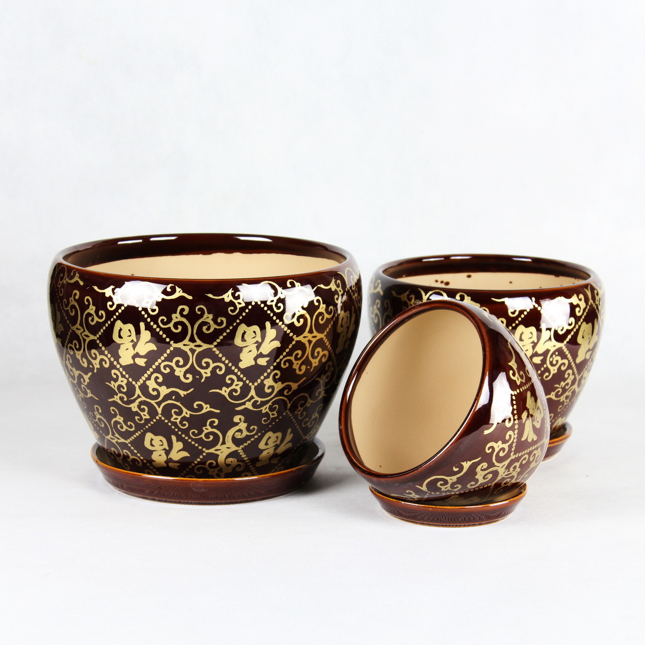 Add A Touch Of Elegance To Your Plants With Our Beautiful Ceramic Pots Various Designs Available