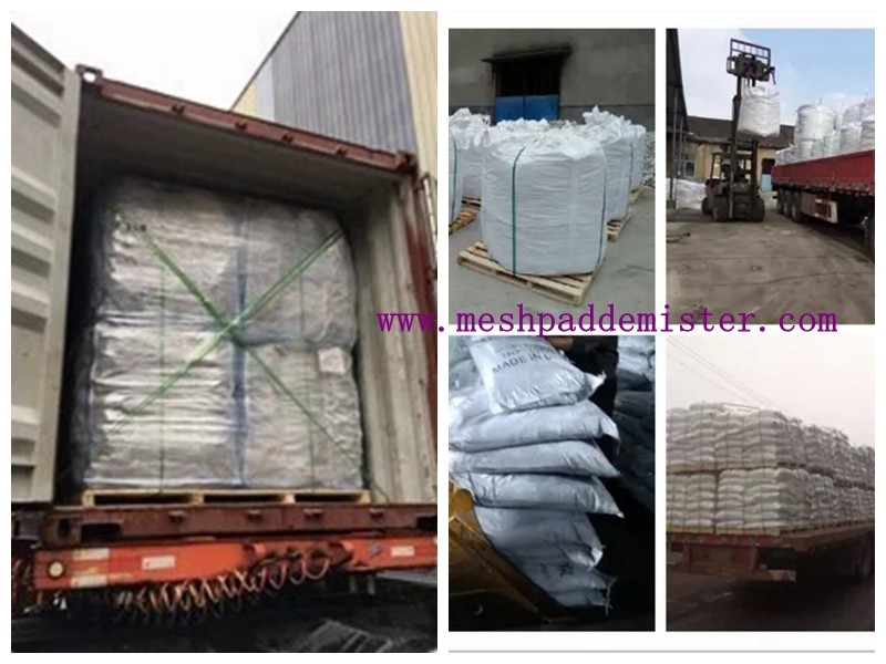 Stainless Steel Raschig Rings Air Pollution Control Scrubbers Removal Of Structured Packing