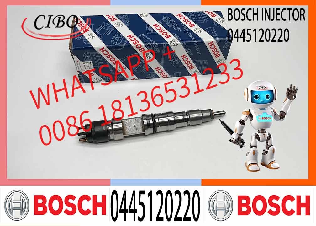 Hot 0445120220 Common Rail Injector 0 445 120 220 Fuel Injector Assembly 0445 120 220 for 0445120220