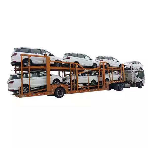 CIMC 2 3 Axle 6 8 10 Car Transport Semi-Trailer Double-Decker Car Trailer for