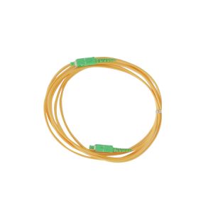 China Sm Sx Yellow Jacket Sc To Sc Single Mode Fiber Patch Cable on sale