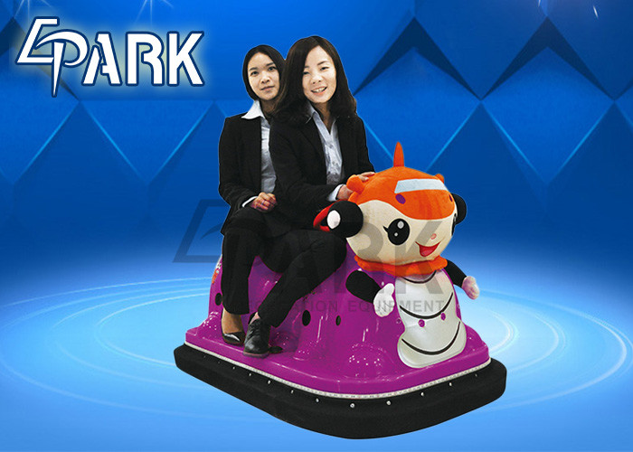 Amusement Ride Caterpillar Style Battery Bumper Cars For Kids