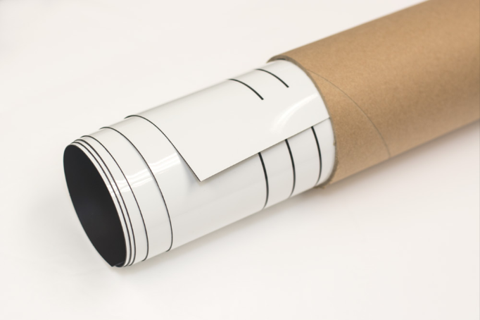 Flexible Neodymium Magnet Tape 30x1.5mm with Permanent Adhesive and Cutting Service