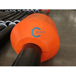 Customized Round HDPE Dredging Pipe Floats Replacements For Steel Pontoons