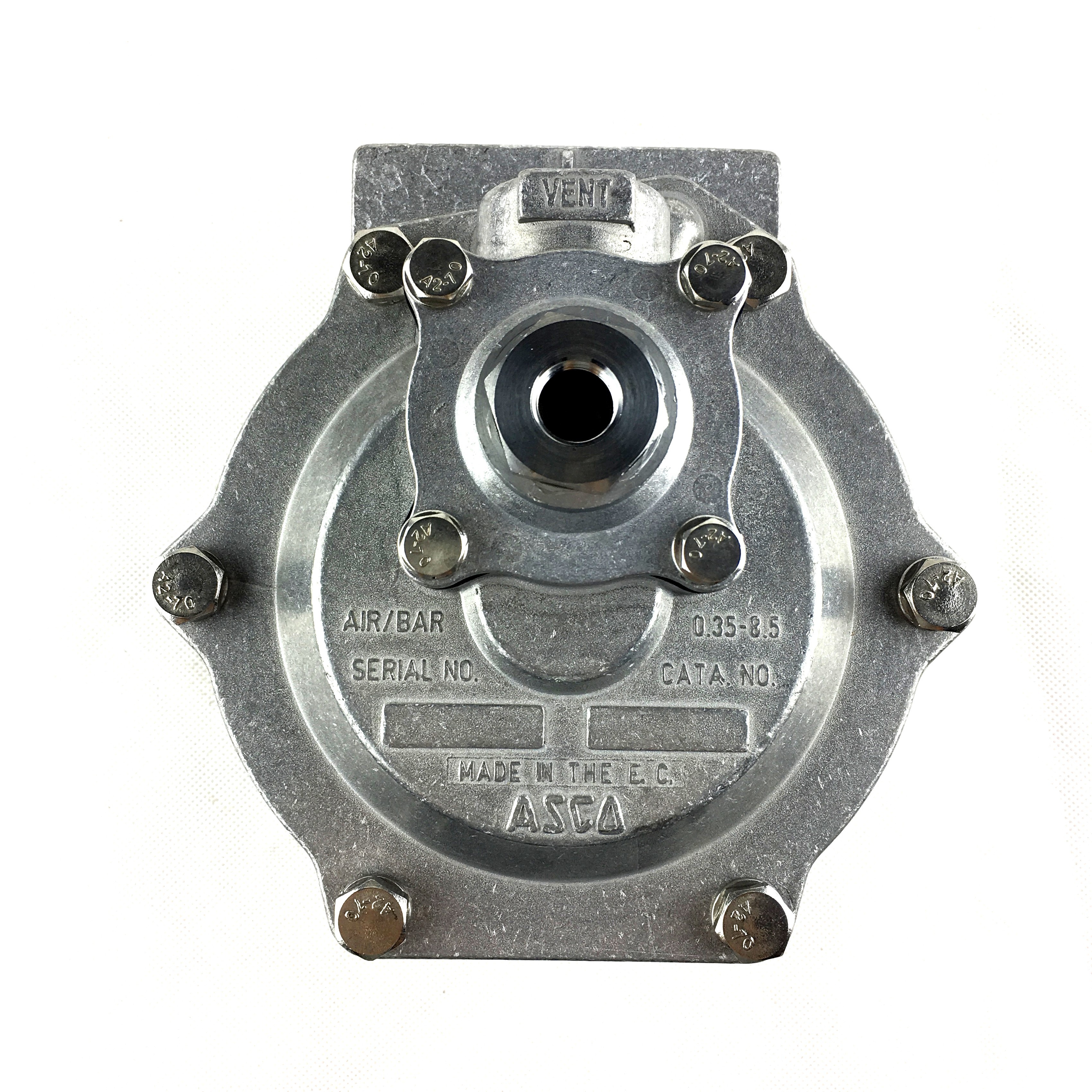 G2 1/2 Inch G353A049 ASCO Pulse Valves Orifice Size 66 Air Control 0-8/5 Bar Pressure Range -20 To 85.C
