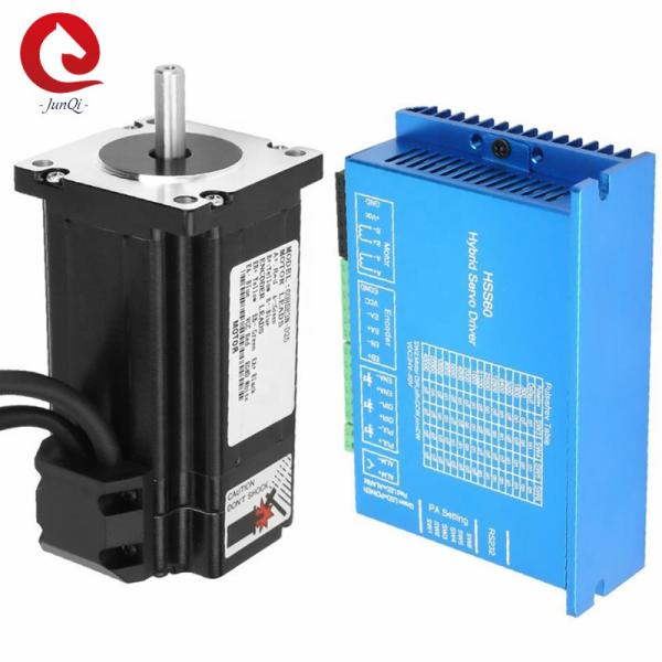 China 24VDC 50VDC 5A 3Nm 1000PPR 60HSE3N-D25  Closed Loop Stepper Motor HSS60 on sale China 24VDC 50VDC 5A 3Nm 1000PPR 60HSE3N-D25  Closed Loop Stepper Motor HSS60 on sale