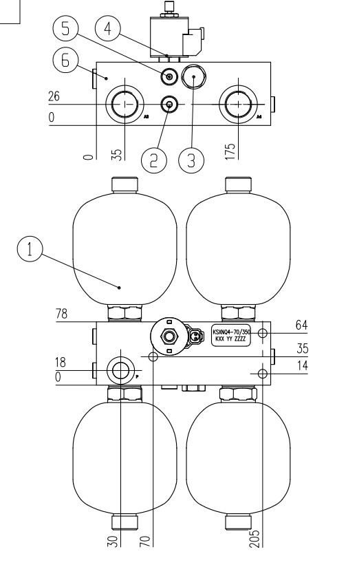350bar Pilot Operated Pressure Relief Valve pilot oil resource valve