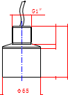 IP68 Ultrasonic Depth Sensors Measurement Dual Frequency 40/200KHz