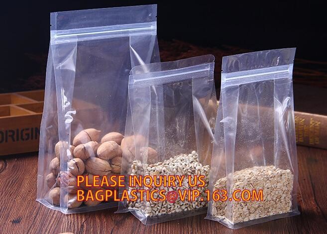 Candy Seal PP Plastic Zip Lock Bag, rice bag, pp rice bags, Freshness Protection Package Self Sealing clear Zip Lock Pla