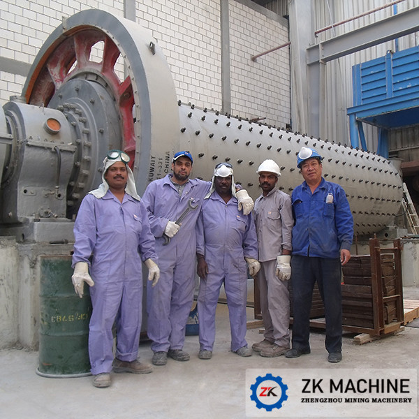 Cement Plant Ball Mill Rock Crusher Magnesium Continuous Ball Mill 20TPH