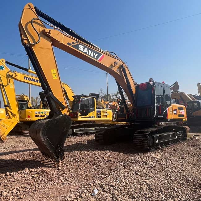 SANY SY215C Middle Used Crawler Excavator 1.4m3 Bucket Capacity