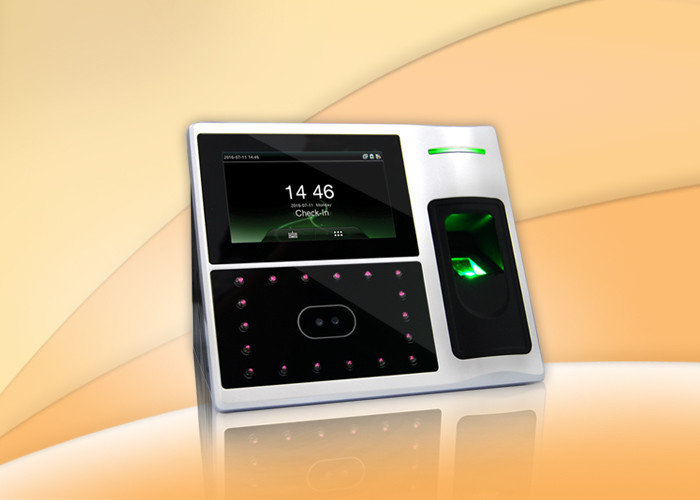  Multi Verification Facial Recognition Time Attendance System 1200 Face Capacity Manufactures