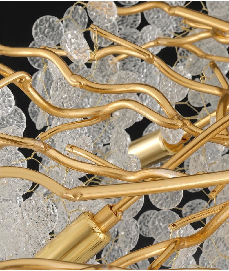 Modern Luxury Commercial Chandeliers Lighting Soft And Not Dazzling