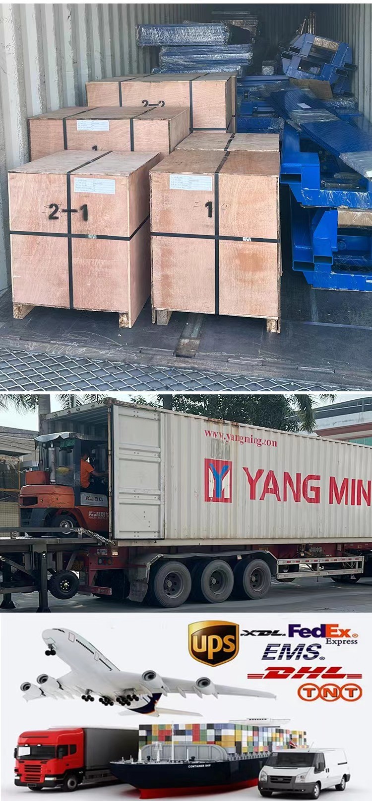 10 Tons 10 Meters High 2 Layers Hydraulic Cargo Elevator For Garage Use