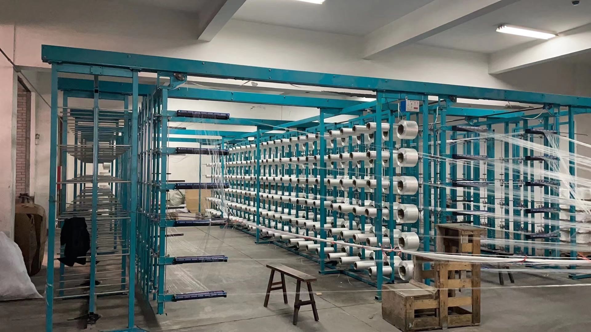 Electronic Yarn Warping Machine With 8 Layer Rotating Winding