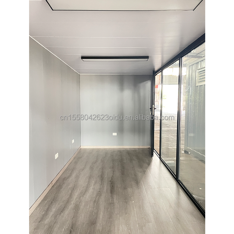 Galvanized Steel Bending Prefab Container Workers Dormitory with 50/75/100mm Wave Sandwich Panel Wall