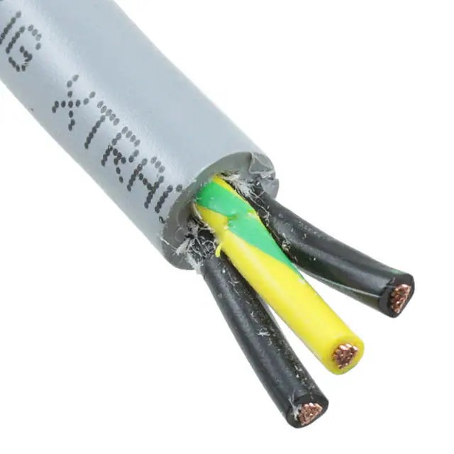 65803 Sl011 Alpha Wire Cable 3cond 18awg Slate Feet Multi Conductor
