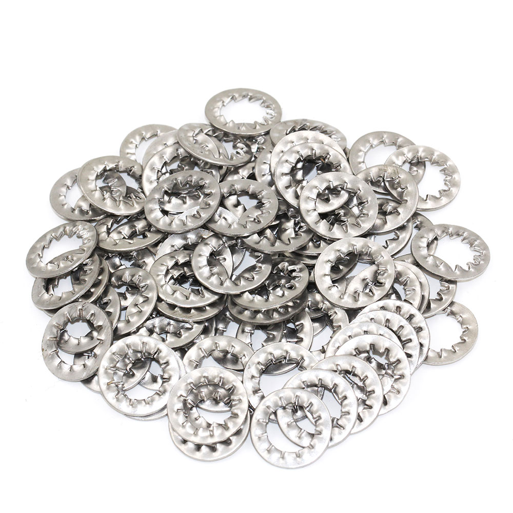 Mechanical Dimentions Stainless Steel 304 Internal Tooth Washer for Reliability Test