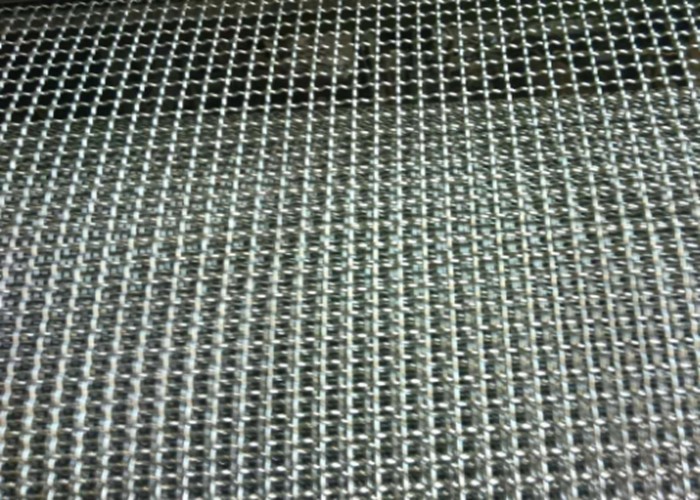 0.5-10mm Hot Dip Galvanized Wire Mesh , Stainless Steel Crimped Mesh For Protection