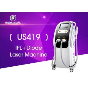 China Multi Function IPL Diode Laser FDA Approved No Leakage With White Color on sale