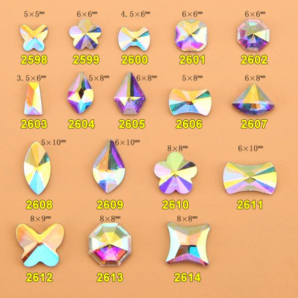 Hot NEW Wholesale Alloy Jewelry 3D Nail Art Jewelry Nail rhinestones Sticker