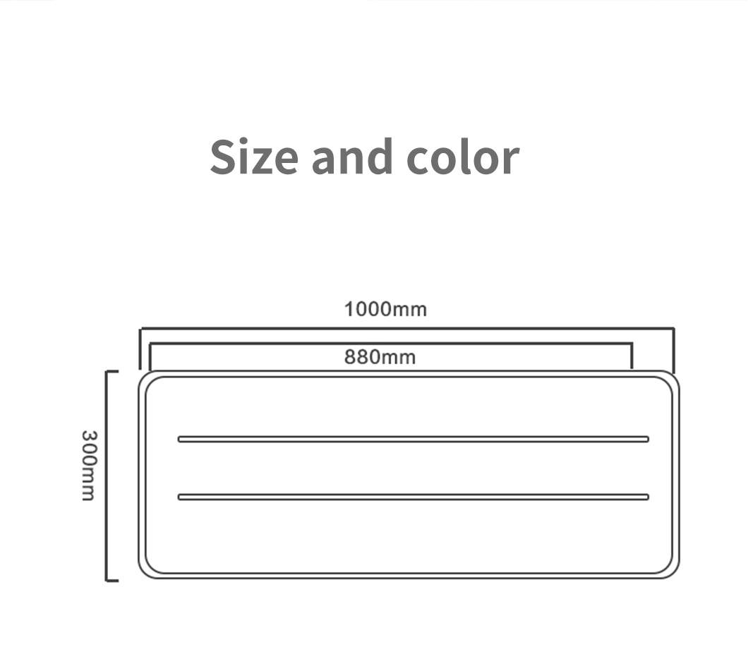 Polyester Fiber Felt Desk Dividers 20mm Thickness With Modern Design