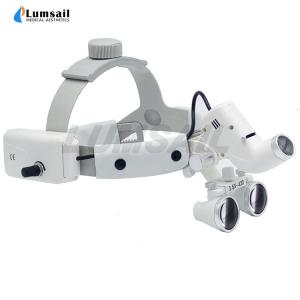  3.5X Dental LED Head Light Lamp Dental Loupes Surgical Headlight Lab Equipment Manufactures