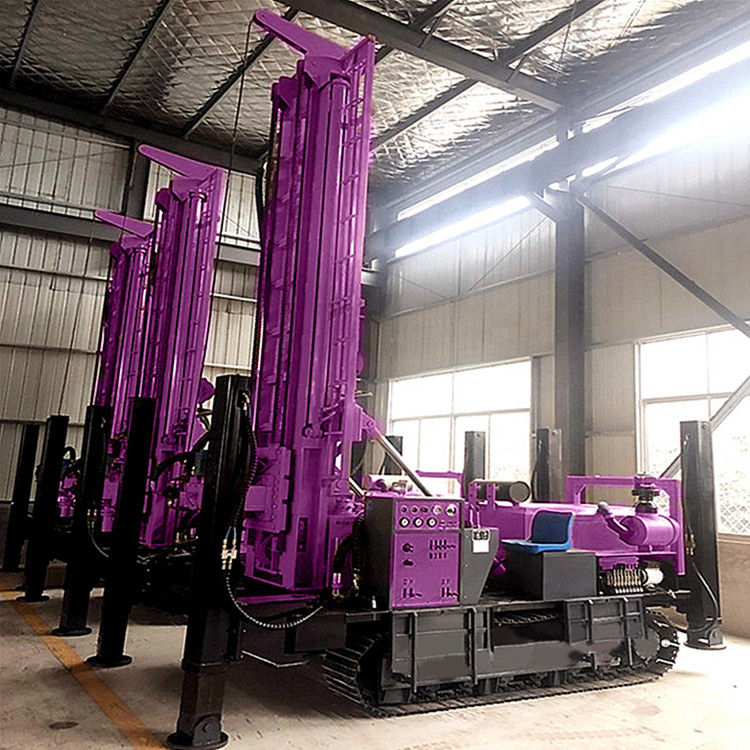 Crawler Water Well Drilling Rig Hydraulic Borehole Drilling Machine Water Well Drill Rig