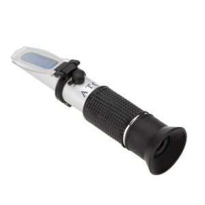 ATC Handheld Honey Sugar Solution Brix Refractometer Saccharometer Measuring 0