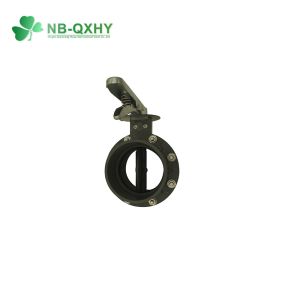  Customization Irrigation PVC Plastic One-Piece Butterfly Valve with Handle Type 3&quot; -8 Manufactures