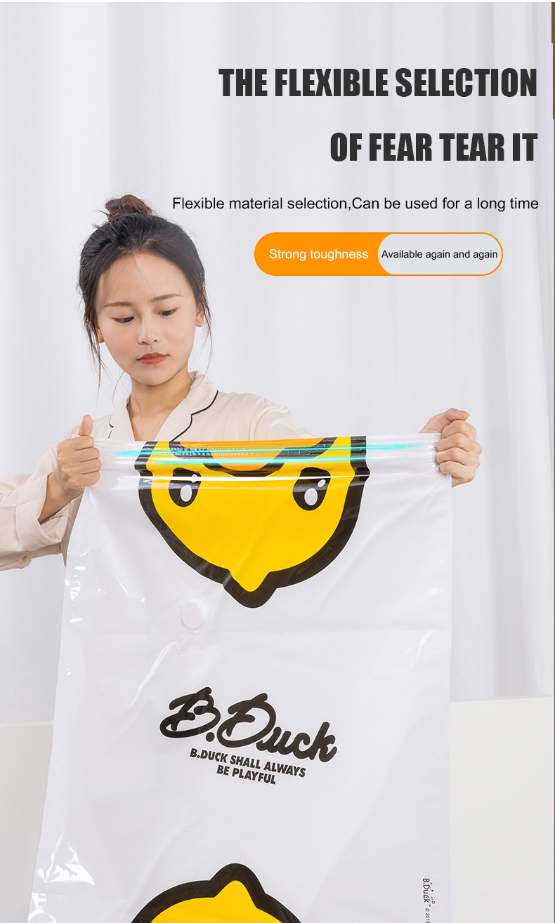 Convenient Foldable Blanket Storage Bag for Travel and Home Organization PVC Material
