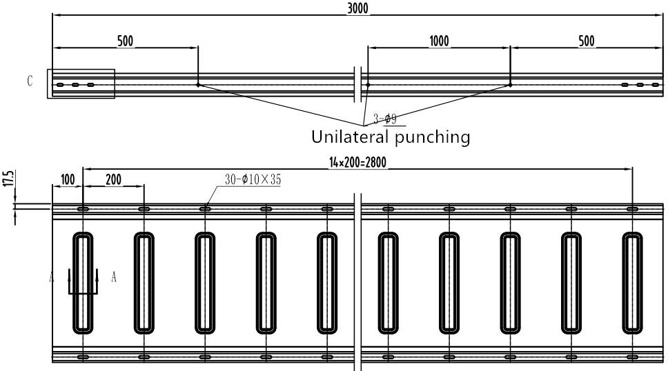 Fully Automatic Cable Tray Forming Machine Manufacturing 4.4KW