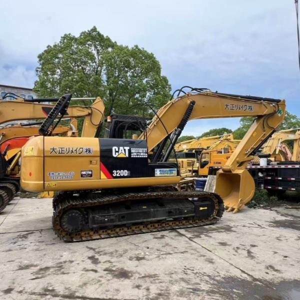 Used CAT 320GC Caterpillar Excavator 20-Ton Mid-Size Digging Machine Worksite