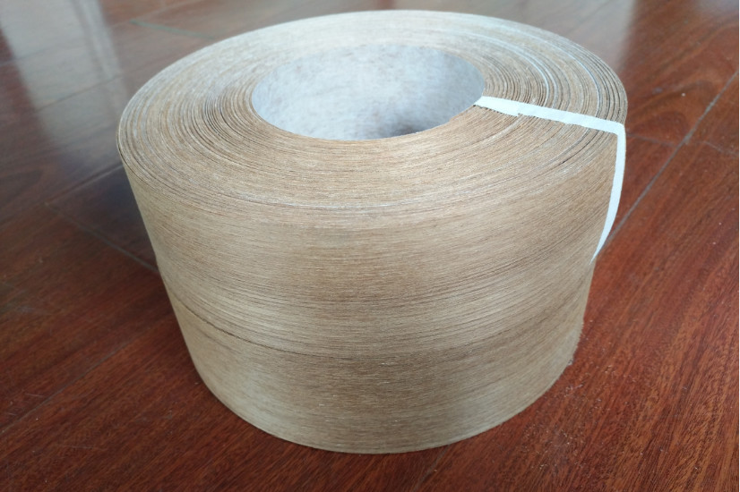 Natural Teak Edge Banding Veneer, Teak Wood Veneer Edgebanding for Furniture Door and Veneer Panel