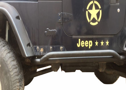 TJ side protection tube side step for Jeep Wrangler TJ 97-06