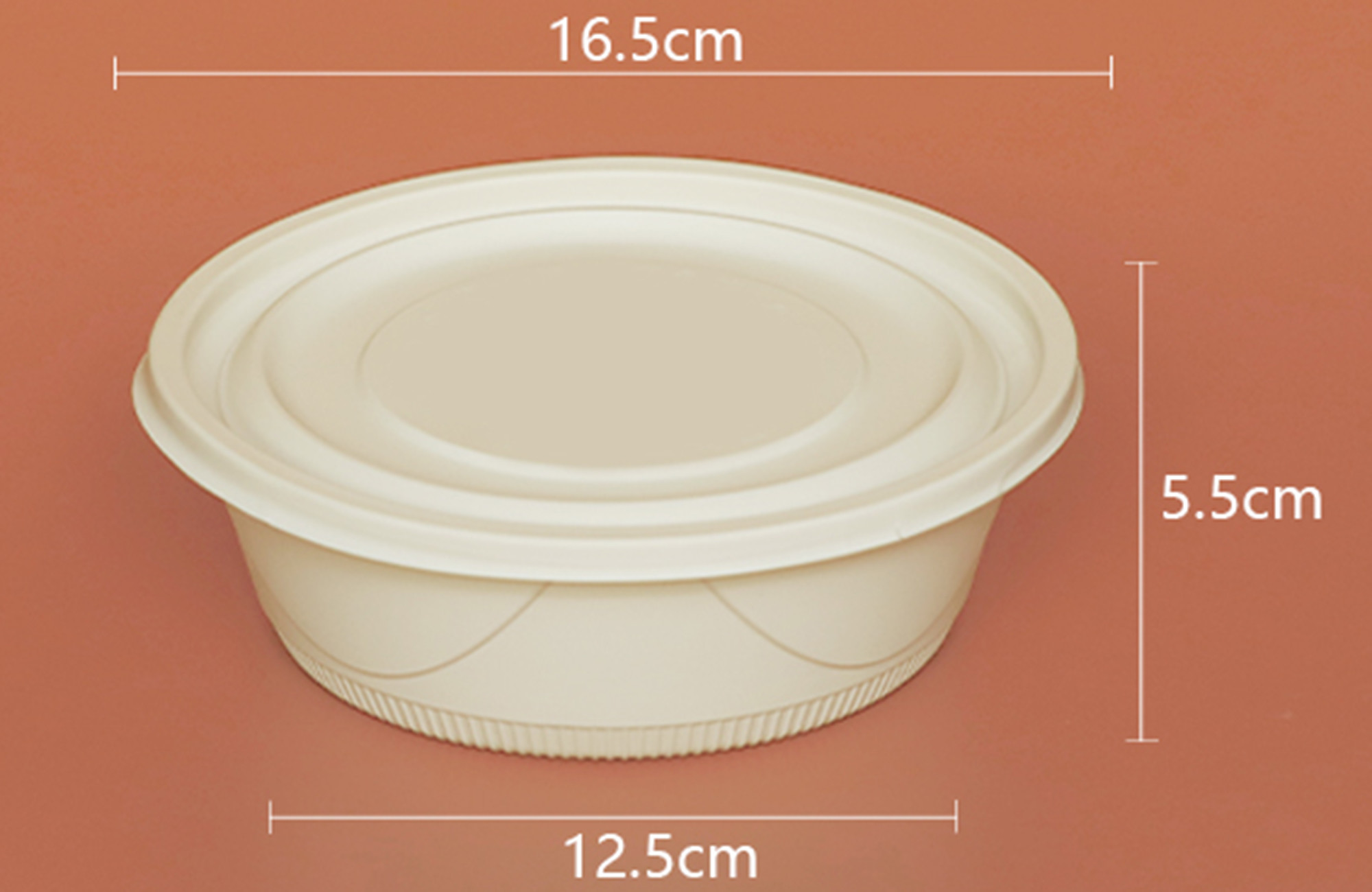 Eco-friendly corn starch biodegradable disposable bowl party food catering requires