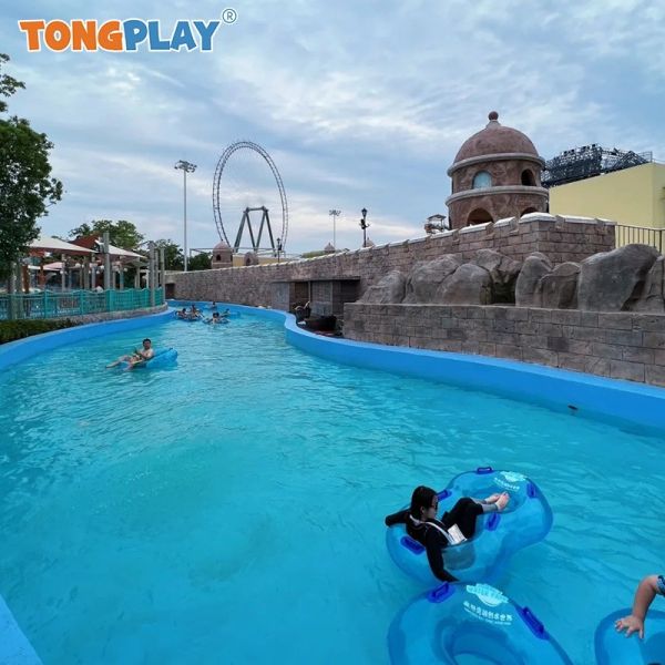Customized Wave Pool Machine Lazy River Tidal River Summer Entertainment for