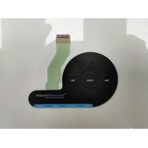 TKM MS Polyester Embossed Custom Membrane Switch LED For Remote Control Use