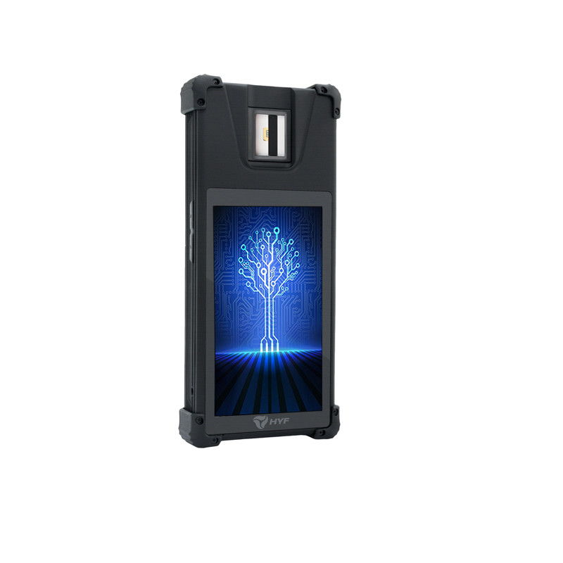 MTK Handheld Biometric Device Stqc Approved Single FAP20 NFC Rugged