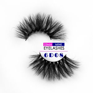 Various Design 6D Mink Lashes , Super Soft Real Mink Individual Lashes
