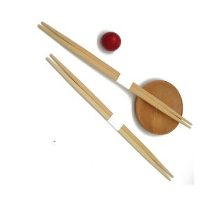 China Rikyu Disposable Bamboo Chopsticks With Girdle OEM Available on sale