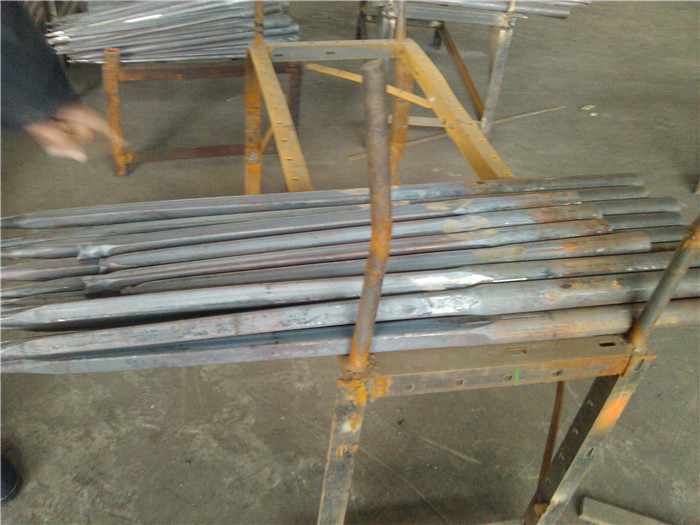 Painting forged Steel Parts Spring Steel agriculture equipments parts Forged Hine Tines