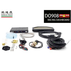 SINCO TECH Oil Temperature Gauge Racing Combination LCD Display DO908