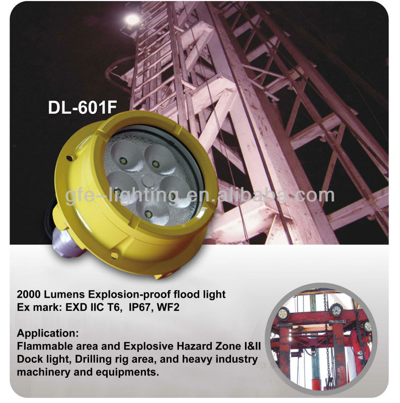 CREE 20W Gas Station IP65 LED Canopy Light 2000lm Aluminum For Football Stadium Lighting